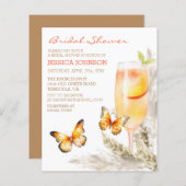 Papier Fête des mariées Boho Bellini & Butterflies (Devant / Derrière)