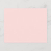 Papier Fête des mariées Bubble Champagne Rose & Or Budget (Dos)