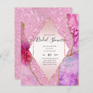 Papier FÊTE DES MARIÉES BUDGET Glittery AGATE Sparkle Inv