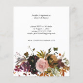 Papier Fête des mariées Budget Gold, Purple et Rose (Dos)