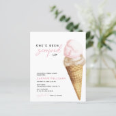 Papier Fête des mariées Budget Rose A Été Rangée (Debout devant)