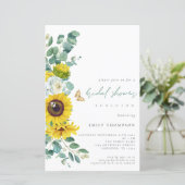 Papier Fête des mariées Budget Sunflowers Eucalyptus Peon (Debout devant)