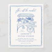 Papier Fête des mariées budgétaire du marché des fleurs à (Devant)