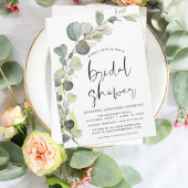 Papier Fête des mariées budgétaire Eucalyptus Rustic Invi