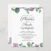 Papier Fête des mariées budgétaire Eucalyptus Vert Succul (Devant / Derrière)