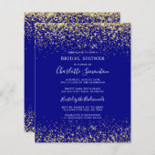 Papier Fête des mariées budgétaire Parties scintillant Bl (Devant / Derrière)