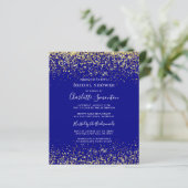 Papier Fête des mariées budgétaire Parties scintillant Bl (Debout devant)