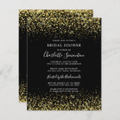 Papier Fête des mariées budgétaire Parties scintillant Bl (Devant / Derrière)