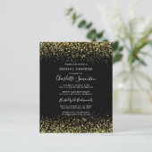 Papier Fête des mariées budgétaire Parties scintillant Bl (Debout devant)