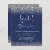 Papier Fête des mariées budgétaire Parties scintillant Si (Devant / Derrière)