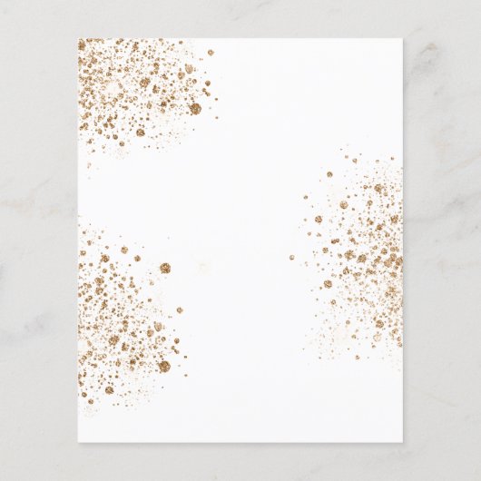 Papier Fête des mariées budgétaire parties scintillant ve (Dos)