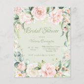 Papier Fête des mariées budgétaire rose et élégant (Devant)