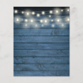 Papier Fête des mariées budgétaire Rustic Lemons Squeeze  (Dos)