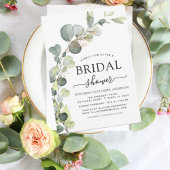 Papier Fête des mariées budgétaire Rustique Eucalyptus In