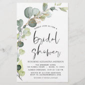 Papier Fête des mariées budgétaire Rustique Eucalyptus In (Devant)