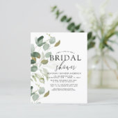 Papier Fête des mariées budgétaire Verdure Eucalyptus (Debout devant)