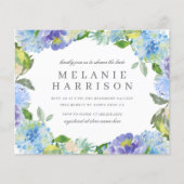 Papier Fête des mariées de couronne d'aquarelle budgétair (Devant)