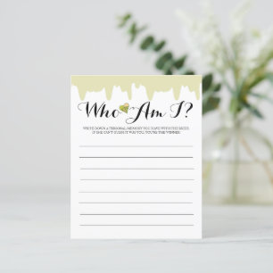 Papier Fête des mariées de crème glacée Pistachio "Qui su