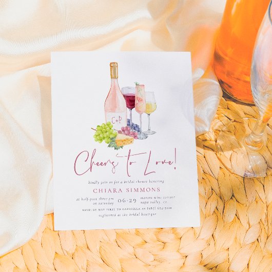 Papier Fête des mariées de dégustation de vins à prix abo