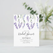 Papier Fête des mariées de Fleur sauvage Budget Lavender (Debout devant)