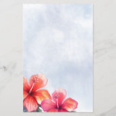 Papier Fête des mariées de l'aquarelle budgétaire Fleurs  (Dos)