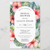 Papier Fête des mariées de l'aquarelle budgétaire Fleurs  (Devant)