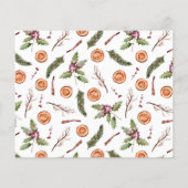 Papier Fête des mariées de Noël Recette (Dos)