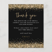 Papier Fête des mariées de Parties scintillant d'or budge (Devant)