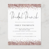 Papier Fête des mariées de Parties scintillant d'or Rose  (Devant)