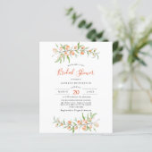 Papier Fête des mariées de pêche botanique du Mariage bud (Debout devant)