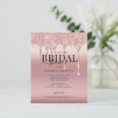 Papier Fête des mariées de script de Parties scintillant  (Debout devant)