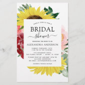 Papier Fête des mariées de tournesol budget printemps flo (Devant)