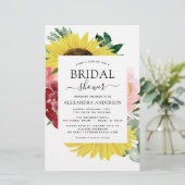 Papier Fête des mariées de tournesol budget printemps flo (Debout devant)