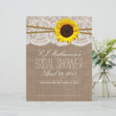 Papier Fête des mariées de tournesol rustique Dividers Re (Debout devant)