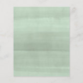 Papier Fête des mariées de végétation géométrique de scri (Dos)