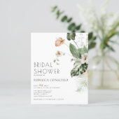 Papier Fête des mariées de verdure fleurie à prix doux (Debout devant)