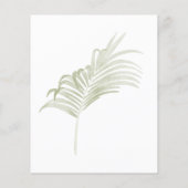 Papier Fête des mariées de verdure fleurie à prix doux (Dos)