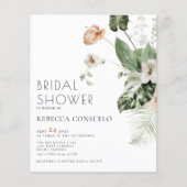 Papier Fête des mariées de verdure fleurie à prix doux (Devant)