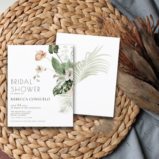 Papier Fête des mariées de verdure fleurie à prix doux