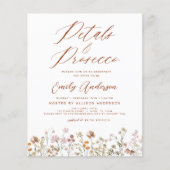 Papier Fête des mariées des Fleurs sauvages budgétaires e (Devant)