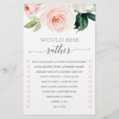 Papier Fête des mariées double face Jeu flusch (Devant)