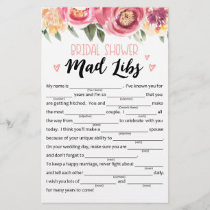 Papier Fête des mariées drôle ou partie Hen Party