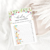 Papier Fête des mariées Fleur sauvage aquarelle Emoji Jeu