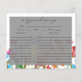 Papier Fête des mariées fleur sauvage Recette (Devant)