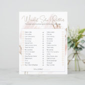 Papier Fête des mariées Game Voudrait-Elle Plutôt Moderne (Debout devant)