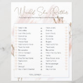 Papier Fête des mariées Game Voudrait-Elle Plutôt Moderne (Devant)