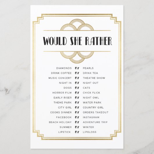 Papier Fête des mariées Games Elle Préférerait Jouer Art  (Devant)