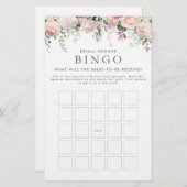 Papier Fête des mariées Jeu de Bingo (Devant / Derrière)