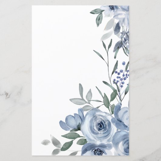 Papier Fête des mariées Jeu Emoji Pictionary Dusty Blue (Dos)