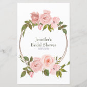 Papier Fête des mariées Jeu Emoji Pictionary Roses Rose (Dos)